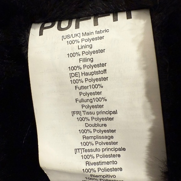 Puffit Faux Fur Mid-Length Hooded Drawstring Parka. NWT - Picture 6 of 14